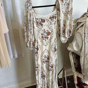 Floral Print Women's Dress